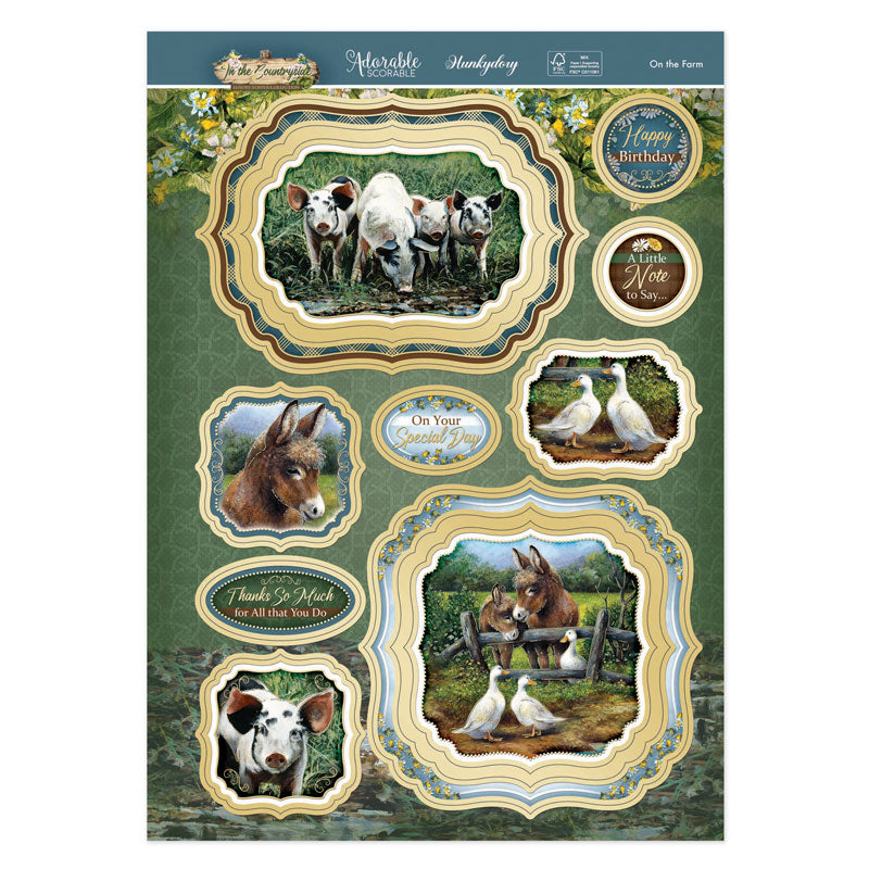 On the Farm Luxury Topper Set-2