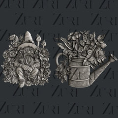Zuri Designs Garden Decor Set 1-1