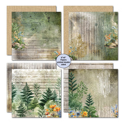 Paquete de papel Idyllic Woods 6x6 de 3Quarter Designs-3