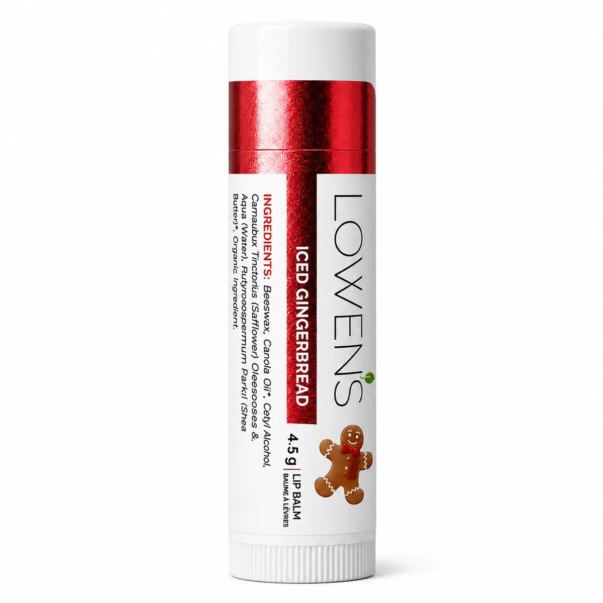Iced Gingerbread Ginger Lip Balm-2