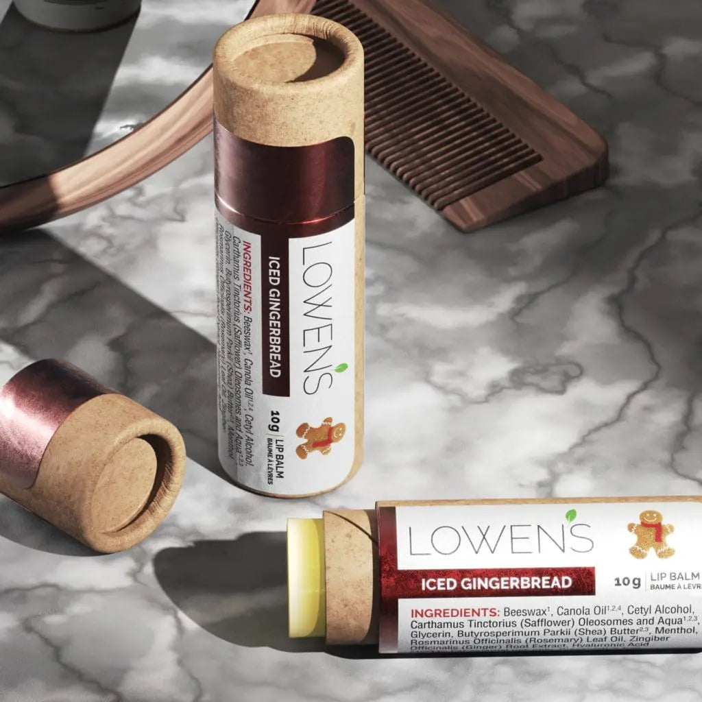 Iced Gingerbread Ginger Lip Balm-4