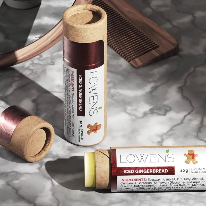 Iced Gingerbread Ginger Lip Balm-4