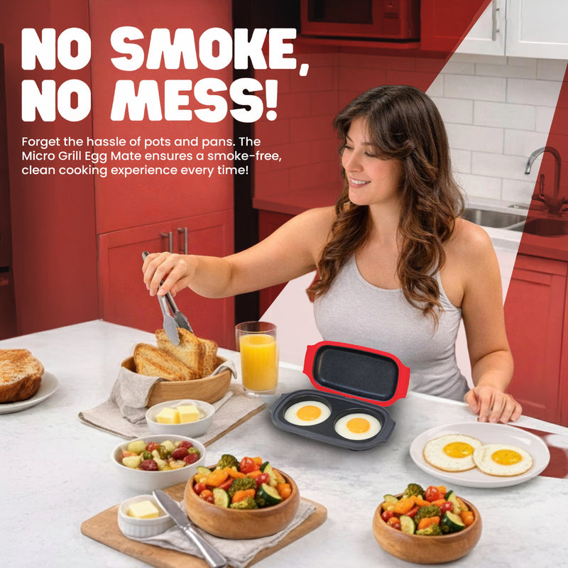 Micro Grill Egg Mate™ - Microwave Egg Cooker-2