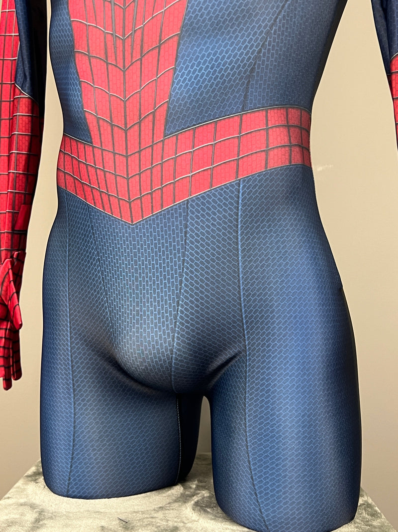 [Inventory Clearance] Super Hero Amazing Spider Cosplay Full Bodysuit Halloween Costume Zentai-6
