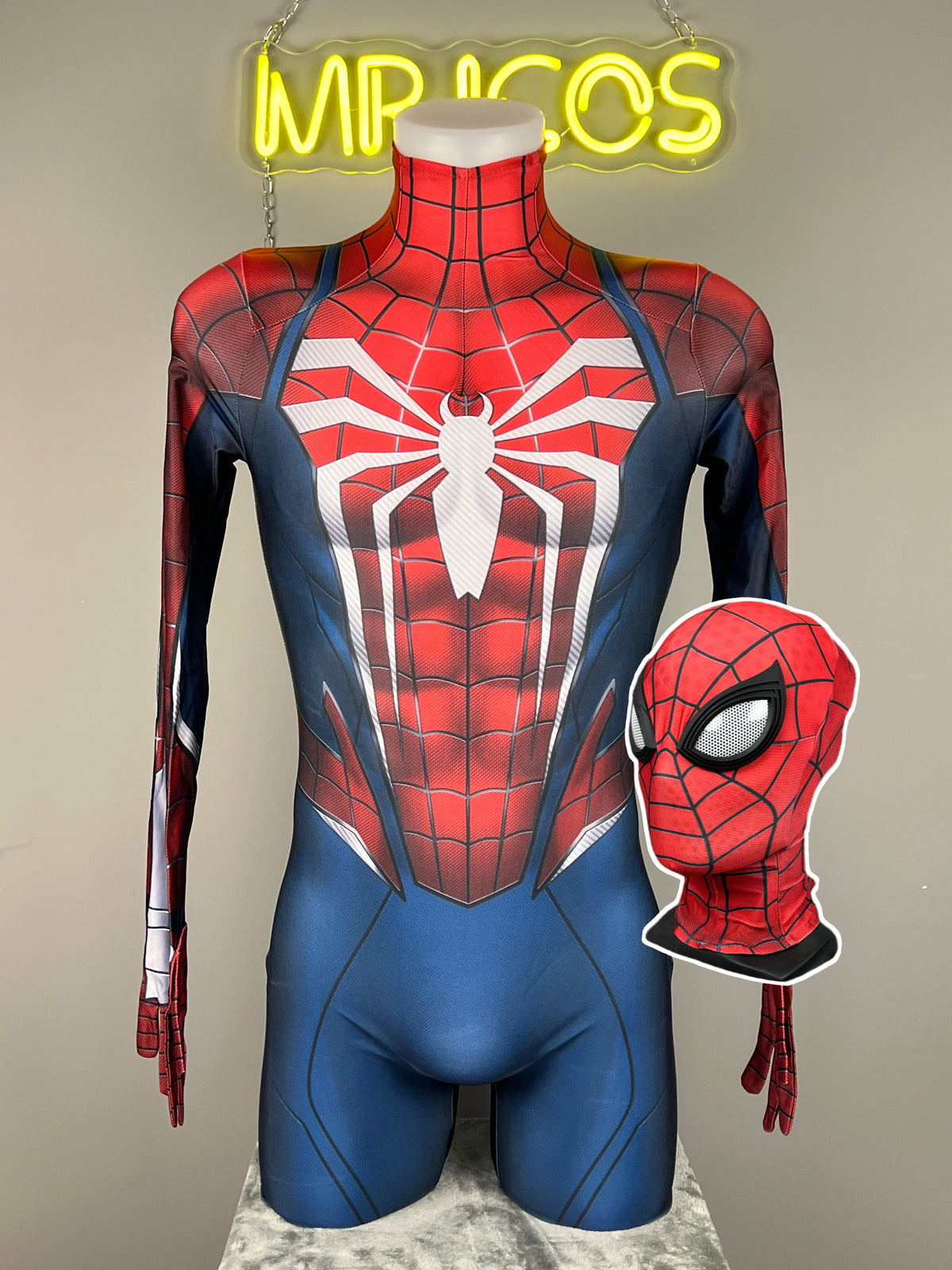 [Inventory Clearance] Super Hero Spider Cosplay Full Bodysuit Halloween Costume Zentai-2