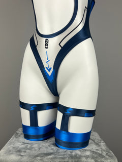 Anime Sci-fi Spandex Sexy Swim Racing Suit Wet Suit Cosplay Costume Bodysuit-15