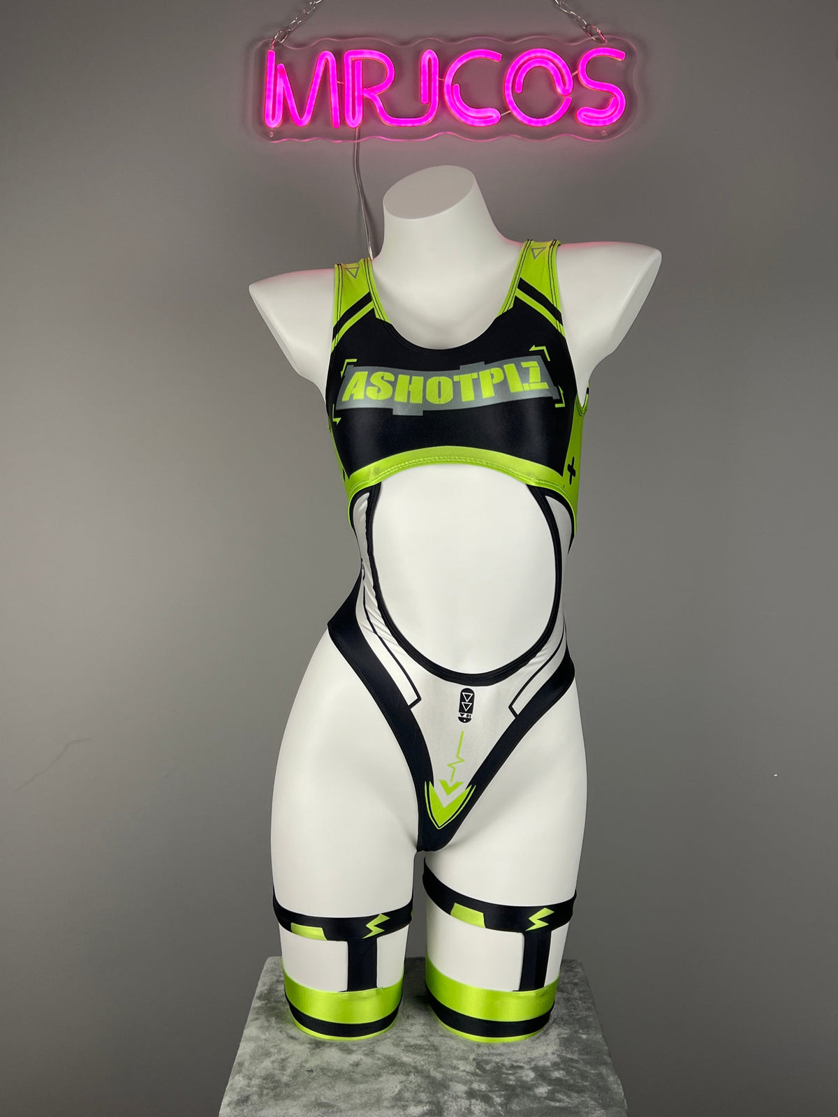 Anime Sci-fi Spandex Sexy Swim Racing Suit Wet Suit Cosplay Costume Bodysuit-27
