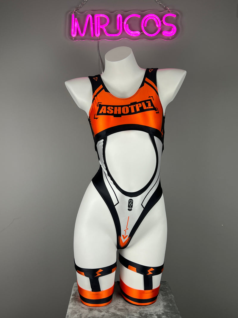 Anime Sci-fi Spandex Sexy Swim Racing Suit Wet Suit Cosplay Costume Bodysuit-24