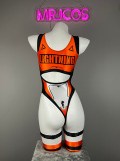 Anime Sci-fi Spandex Sexy Swim Racing Suit Wet Suit Cosplay Costume Bodysuit-25