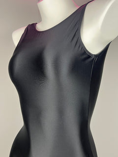 Sleeveless Tight Spandex Casual Halter Dress Basic Stretchy Wrap Party Dress-8