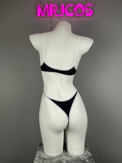 Women's High-Cut One-Piece Satin Spandex BodySuit Swimsuit with Side Cutouts-21