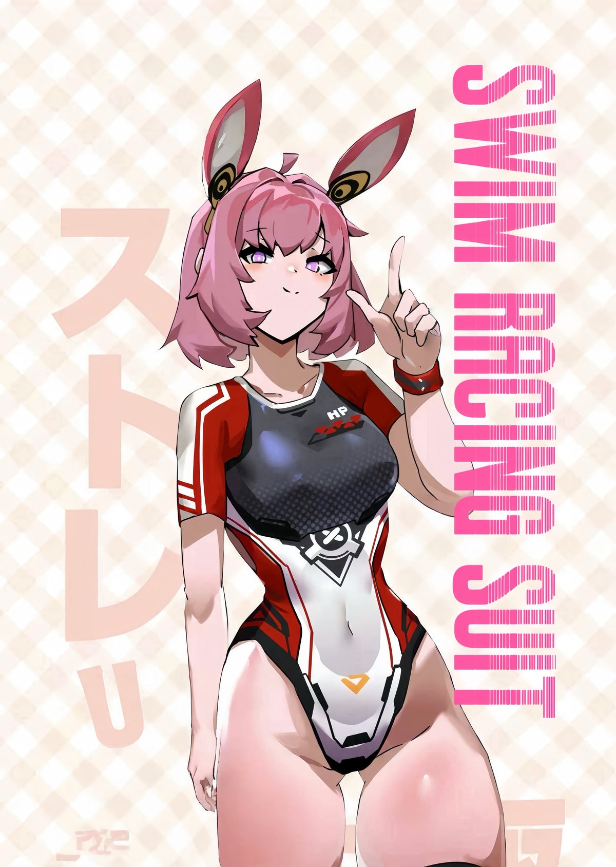 Anime Sci-fi Spandex Swimwear Racing Suit Wet Suit Race Queen Costume-3