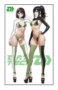 Anime Spandex Swimwear Sexy Bikini Cosplay Set-3