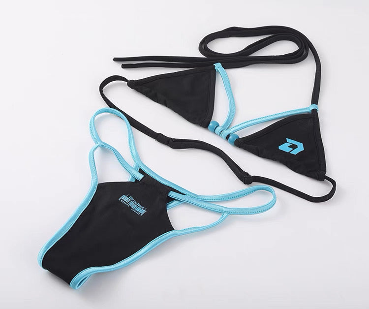 Anime Spandex Swimwear Sexy Bikini Race Queen Cosplay Set-23