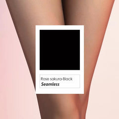 Rose Sakura Seamless High Waist Matte Pantyhose Nylon Tights-8