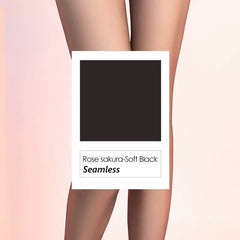 Rose Sakura Seamless High Waist Matte Pantyhose Nylon Tights-9