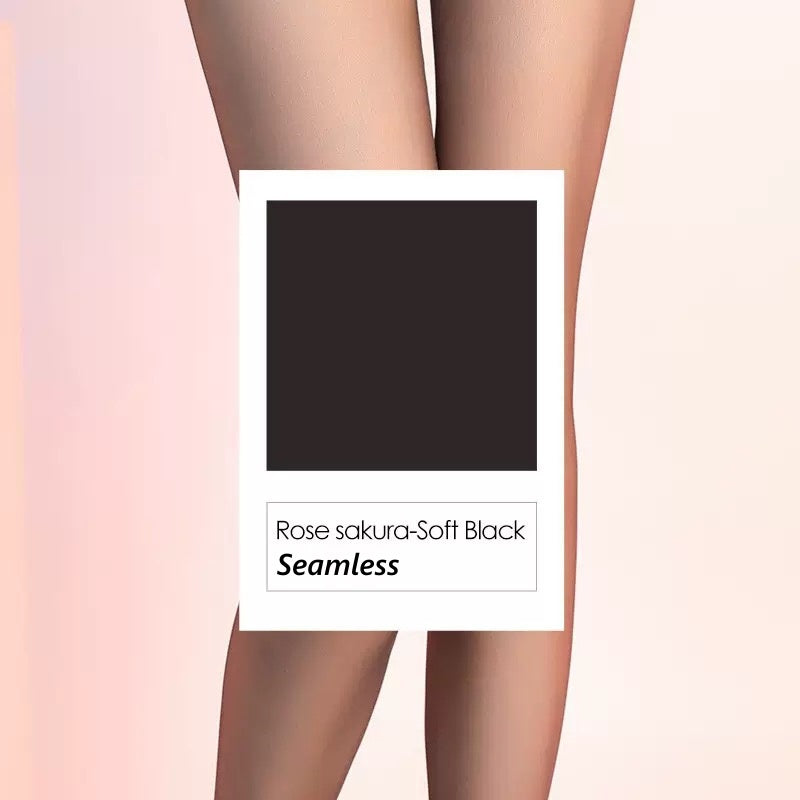 Rose Sakura Seamless High Waist Matte Pantyhose Nylon Tights-9