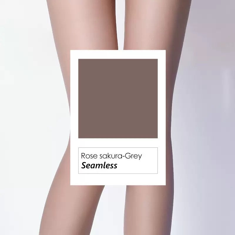 Rose Sakura Seamless High Waist Matte Pantyhose Nylon Tights-12