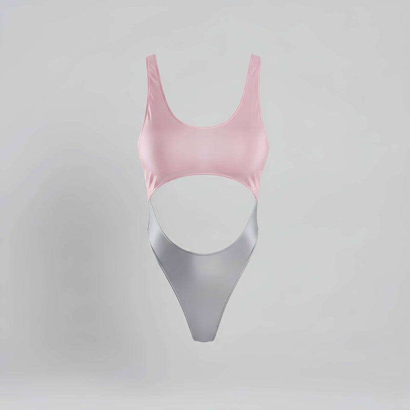 Spandex Swimwear Racing Suit Wet Suit Race Queen Costume with Tights-10
