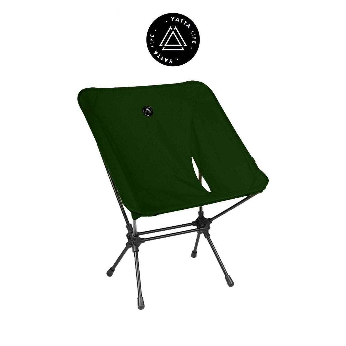 Low Back Ultralight Folding Camping Chairs With Storage Pouch - Khaki-12