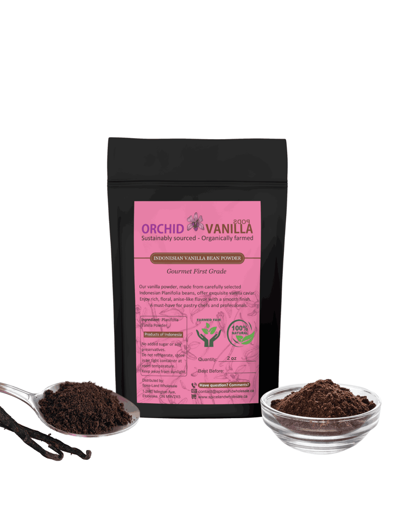 Indonesian Ground Vanilla Bean Powder Planifolia <br> First Grade<BR>-9