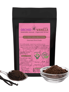 Indonesian Ground Vanilla Bean Powder Planifolia <br> First Grade<BR>-5