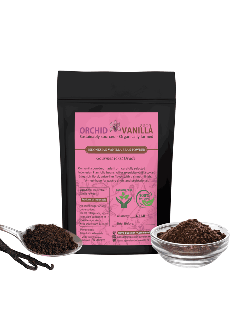 Indonesian Ground Vanilla Bean Powder Planifolia <br> First Grade<BR>-8
