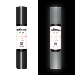 Teckwrap Reflective HTV- Ink Black | Fashionable & Durable HTV for T-Shirts & Costumes-1