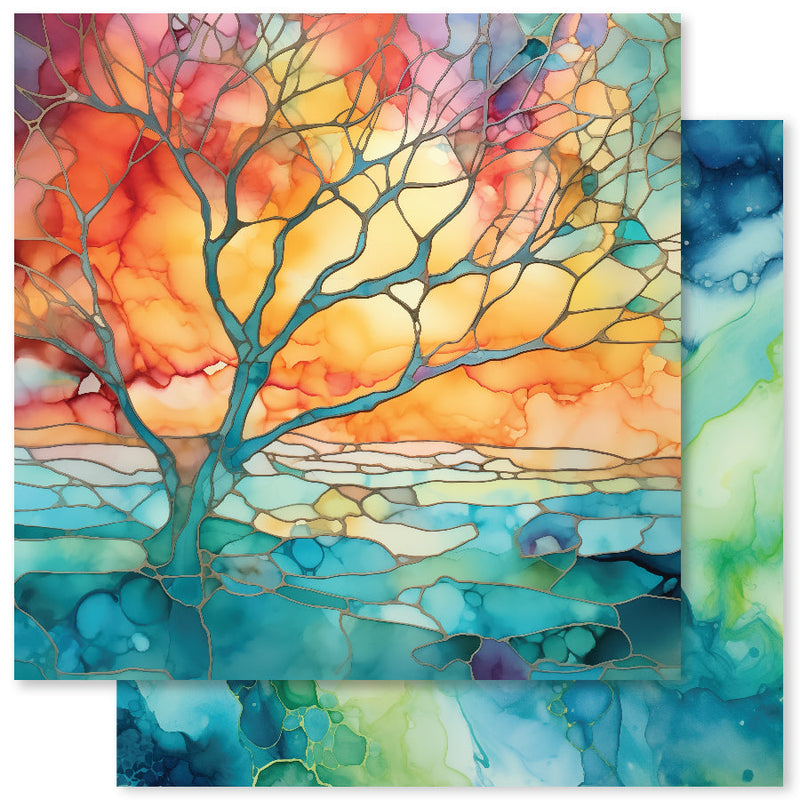 Inky Colour 12x12 Paper Collection 31875-2