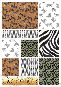 SL Mixed Paper Pad Pattern Paper Essentials 148x210mm 42 Sh nr.5-14