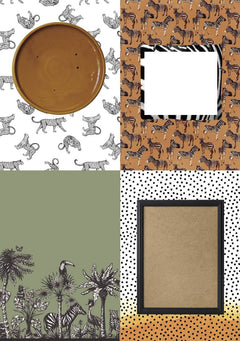SL Mixed Paper Pad Pattern Paper Essentials 148x210mm 42 Sh nr.5-10