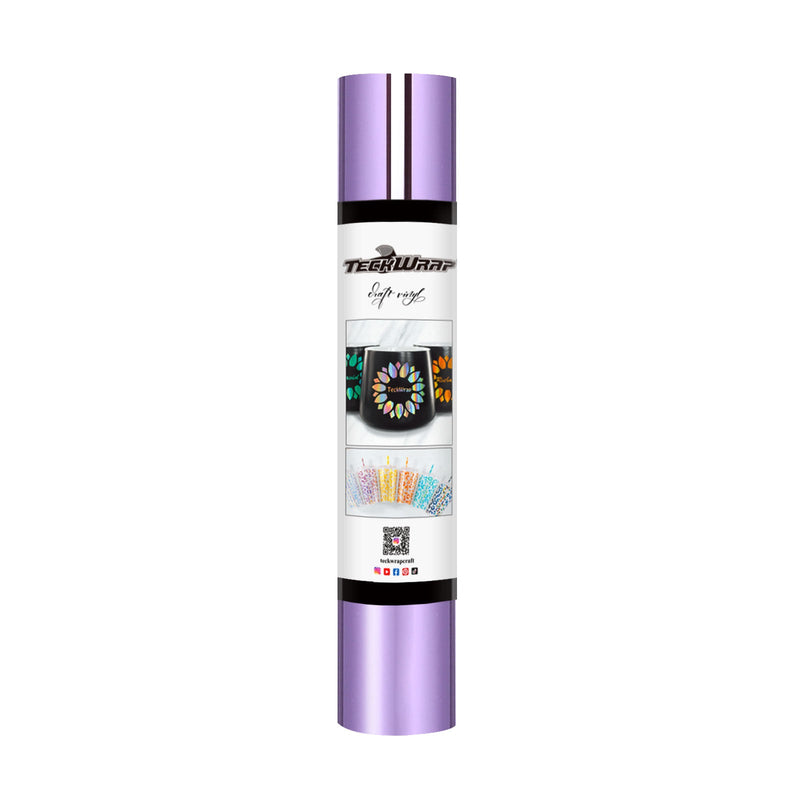 TeckWrap Bubble Free Mirror Chrome Adhesive Vinyl - Iris Purple | Lustrous & Bubble-Free-1