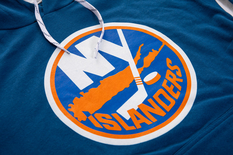 New York Islanders Varsity Retro Style Hoodie-4