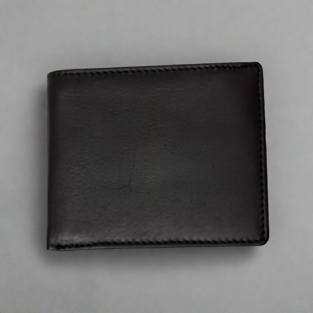 JBG International Men's Card Flip Up Bifold Leather RFID Wallet-1
