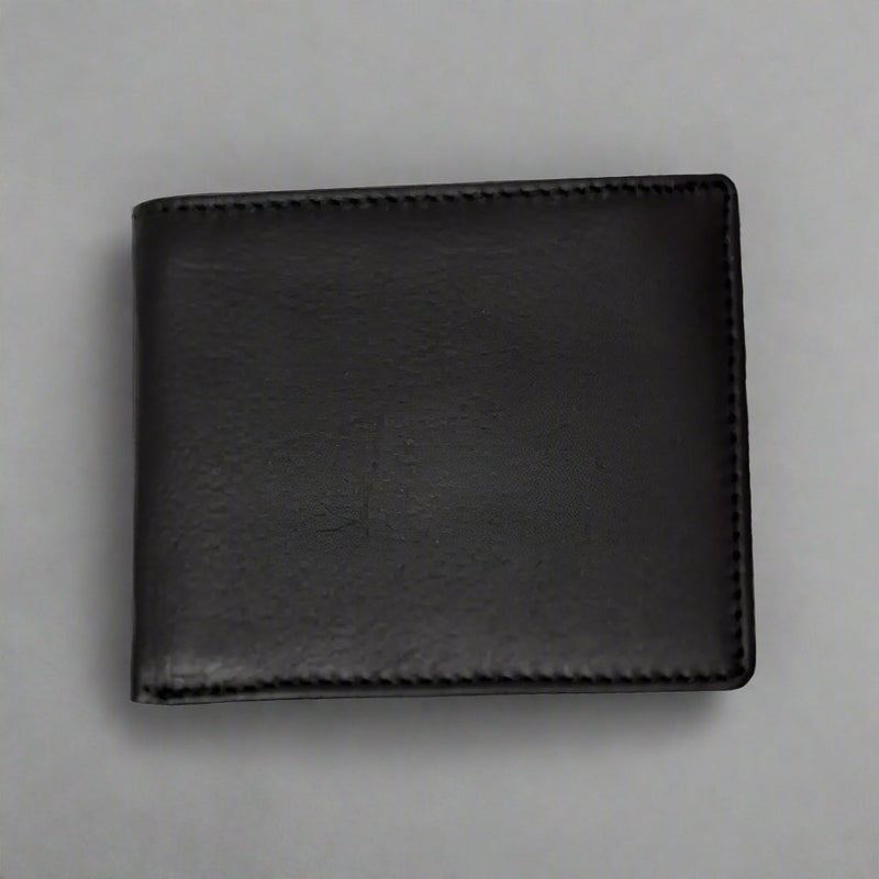 JBG International Men's Card Flip Up Bifold Leather RFID Wallet-1
