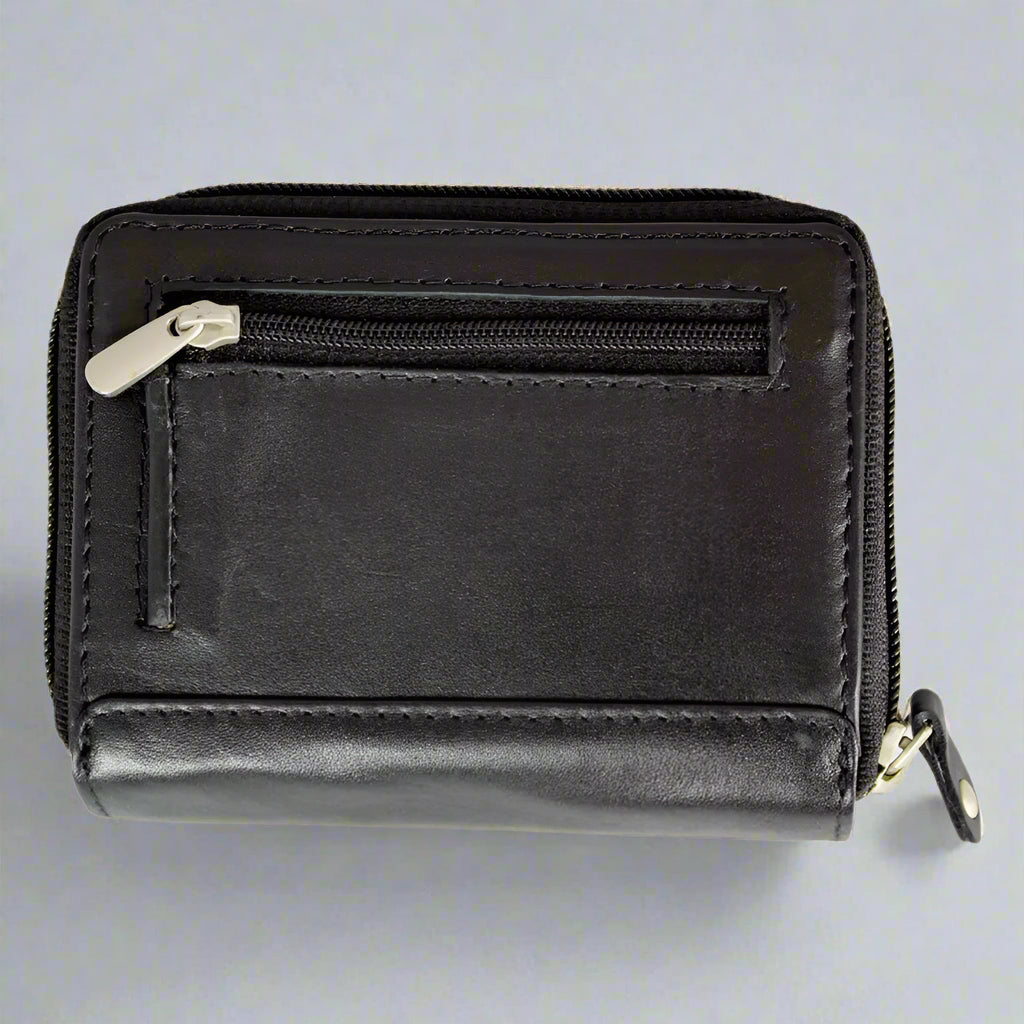 JBG International Women's Small RFID Leather Wallet-6