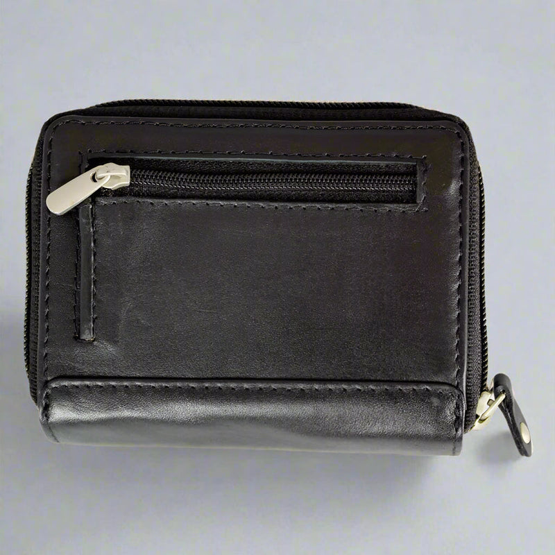 JBG International Women's Small RFID Leather Wallet-6