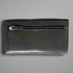 JBG International Women's Trifold RFID Leather Wallet-3
