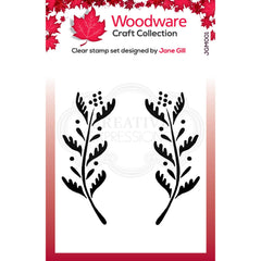 Woodware Clear Singles Ellie Leaf-1