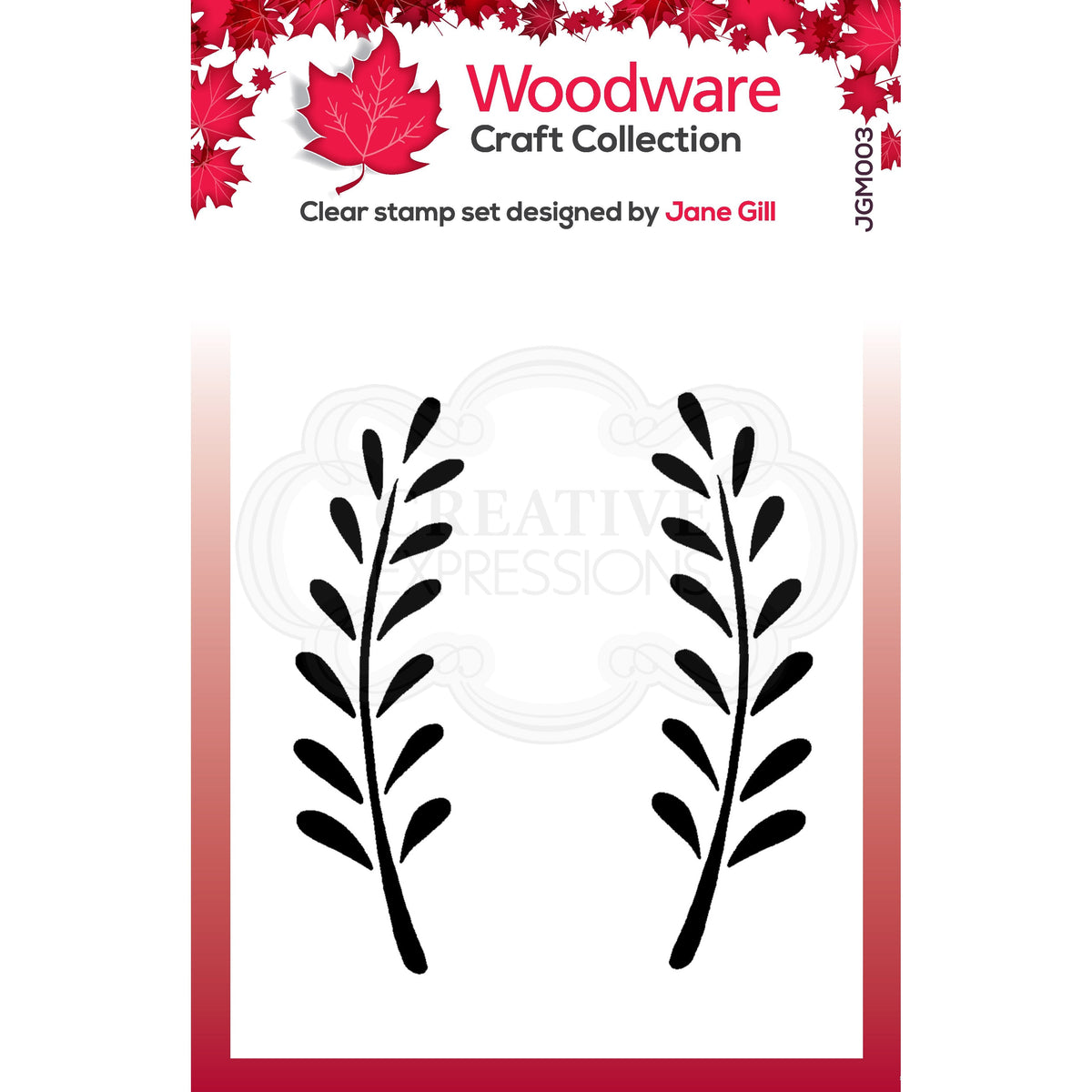 Woodware Clear Singles Anya Leaf-1