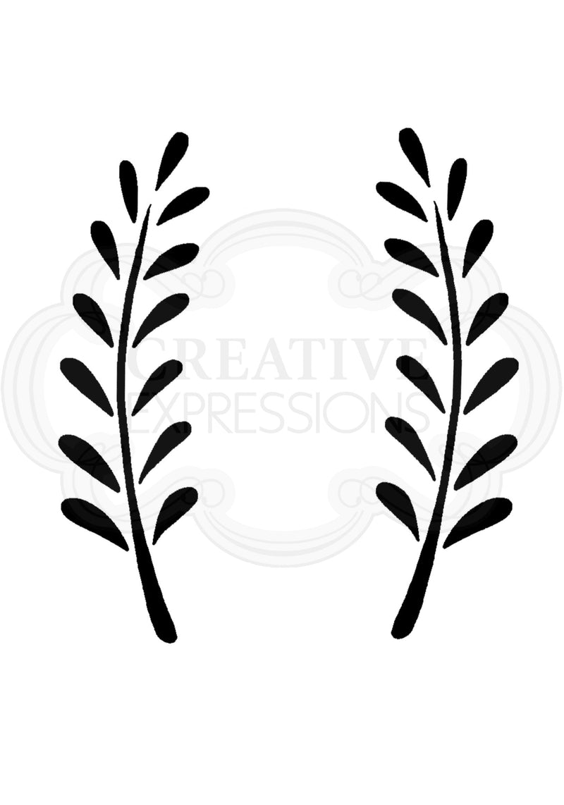 Woodware Clear Singles Anya Leaf-4