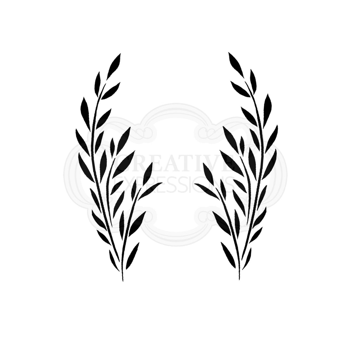 Woodware Clear Singles Bethany Leaf-3