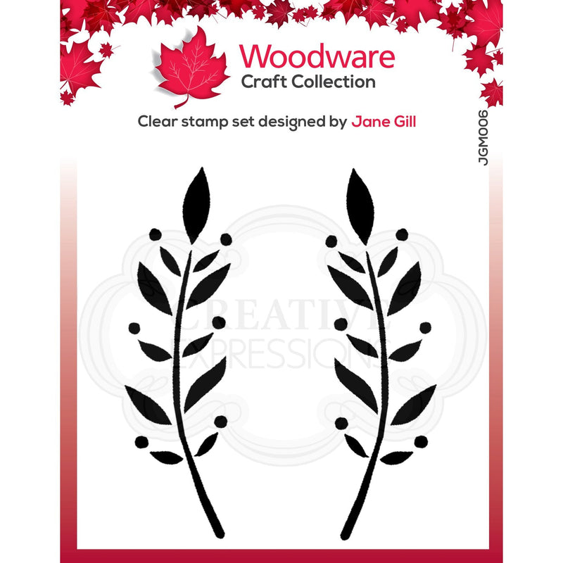 Woodware Clear Singles Dorothy Leaf-1