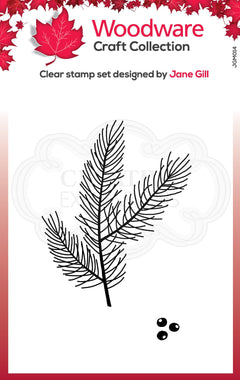 Woodware Clear Singles Mini Pine Branch-1