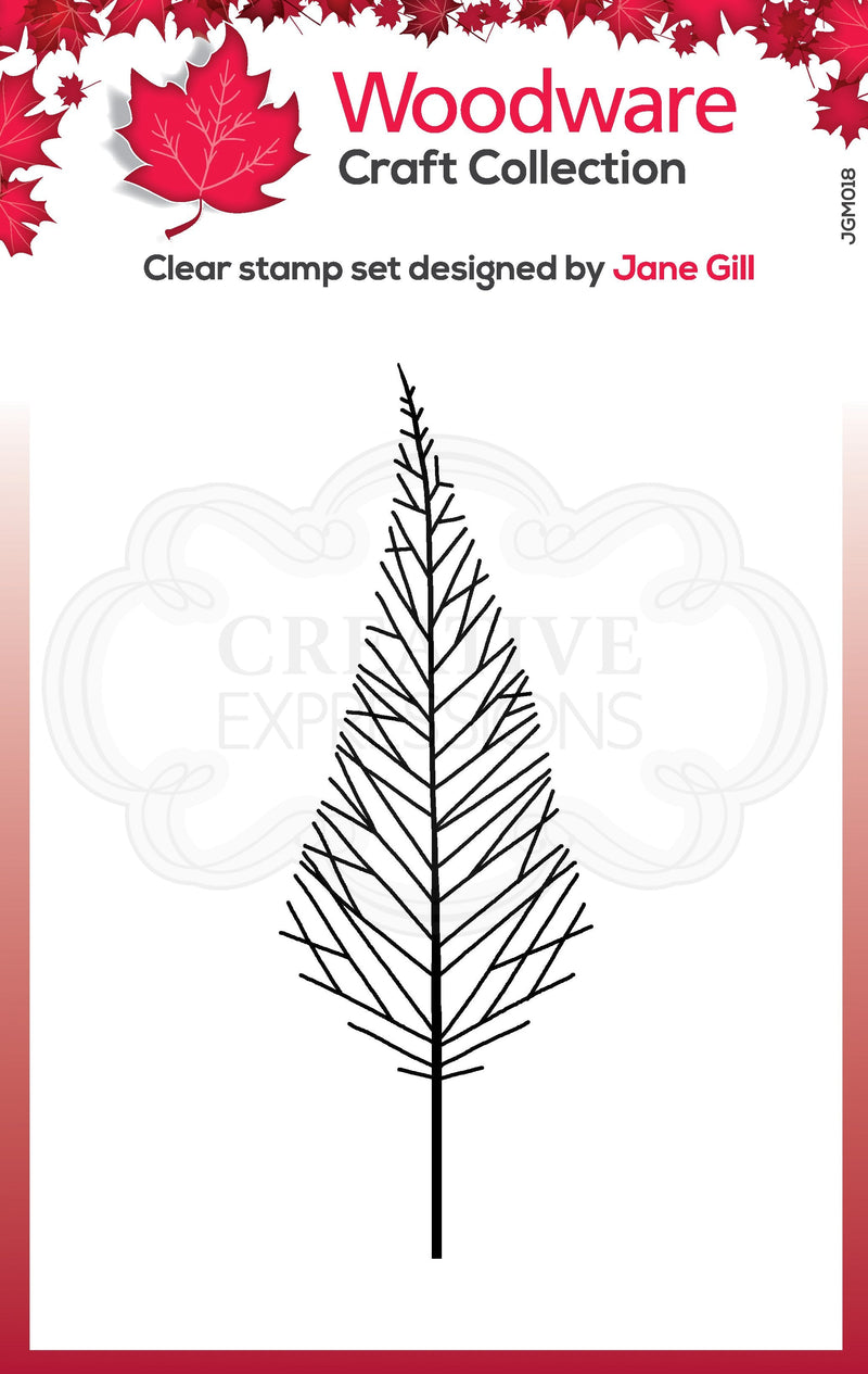Woodware Clear Singles Mini Tall Twiggy Tree-1