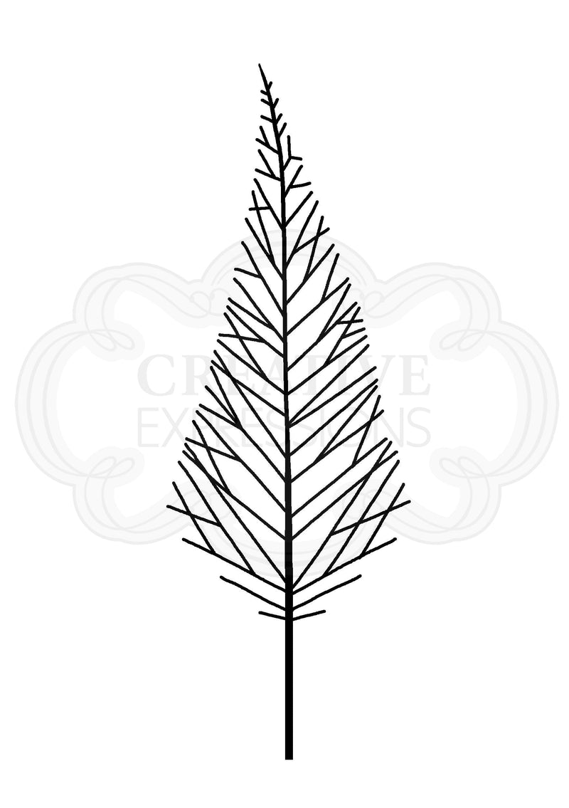 Woodware Clear Singles Mini Tall Twiggy Tree-3