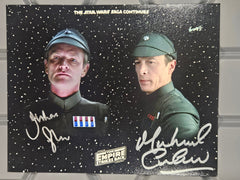 Star Wars – The Empire Strikes Back Dual Signed 10x8 Photo | Julian Glover & Michael Culver with COA-1