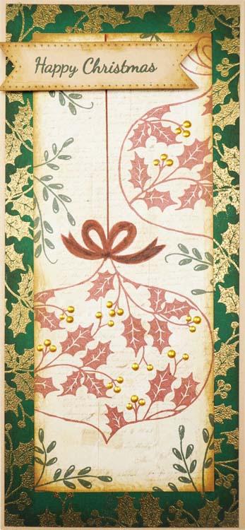 Woodware Clear Singles - Deck the Halls-2
