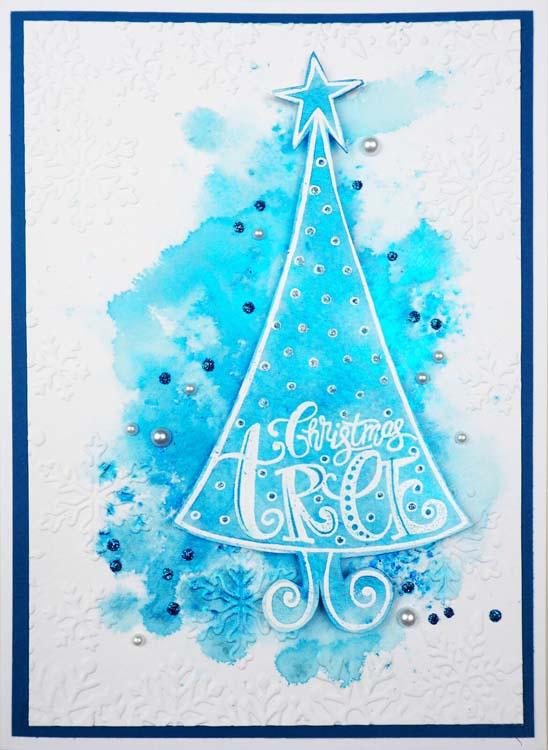 Woodware Clear Singles - Dotty Tree-2