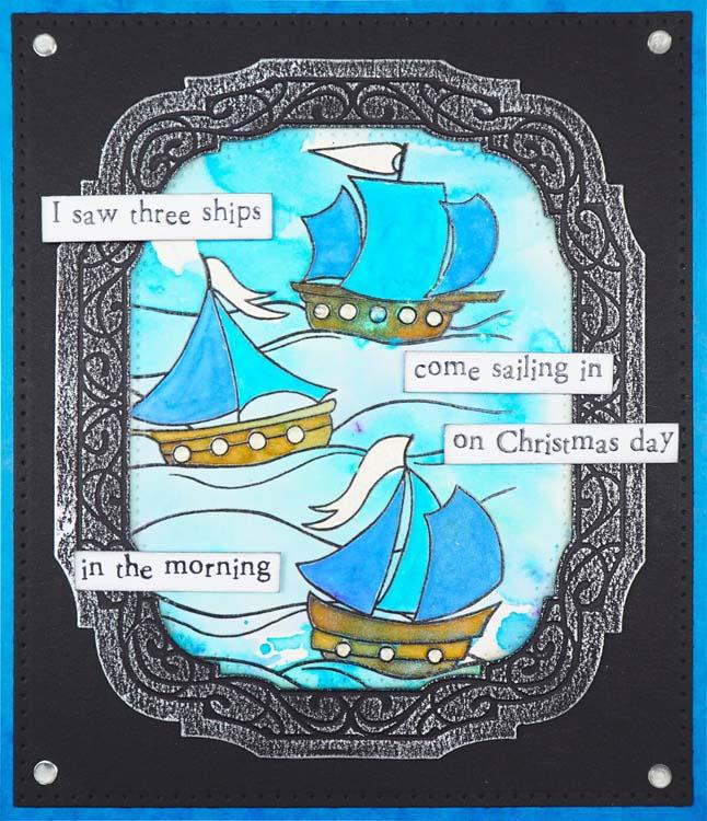 Woodware Clear Singles - Three Ships-2